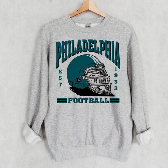 Philadelphia Football Team Sweatshirt, Retro Philadelphia Eagles Men Women Shirt - Picture 1 of 2